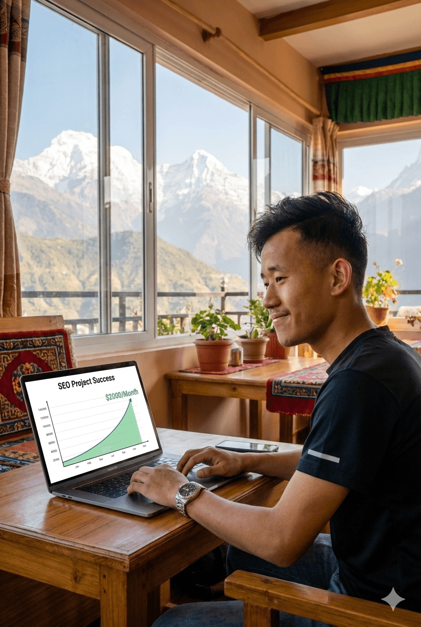 Nischal Gurung, SEO Expert in Nepal